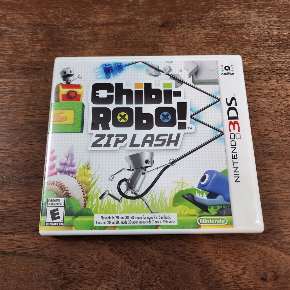 Nintendo 3DS Chibi - Robo ! ZIP LASH Game CIB